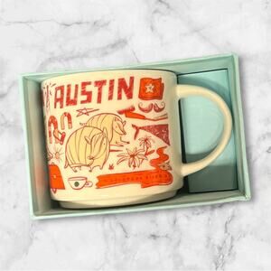 Starbucks Austin Texas Been There Series Coffee Mug 14oz